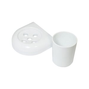 Portabicchiere Basic Bianco Ghiaccio