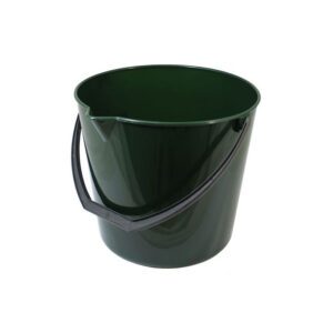 Secchio 13L con Manico e Beccuccio Verde Bosco