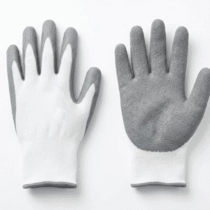 GUANTI NBR 999 FOAM  IN NYLON/ NITRILE SCHIUMATO GRIGIO BIANCO TG. 10