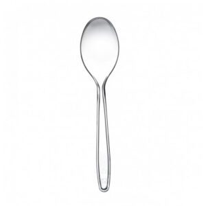 CUCCHIAINI DESSERT PLASTICA TRASPARENTE - 1 CF = 40 PZ