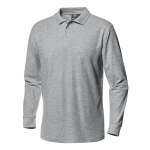 POLO MANICHE LUNGHE 100% COTONE PETTINATO DALLA TG. S ALLA TG. XXXL