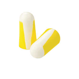 INSERTI AURICOLARI IN SCHIUMA HONEYWELL - TAPPI BIANCHI/GIALLO - 1 CF = 200 PEZZI