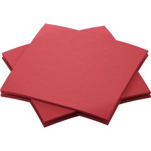 Tovaglioli in carta in vari formati e colori