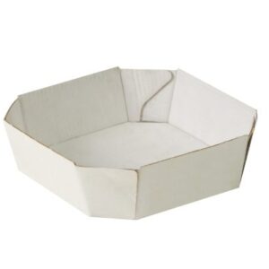 Vaschette in cartone quadrate per ortofrutta